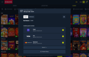 How to sign up at Rabona online casino in Qatar - third step