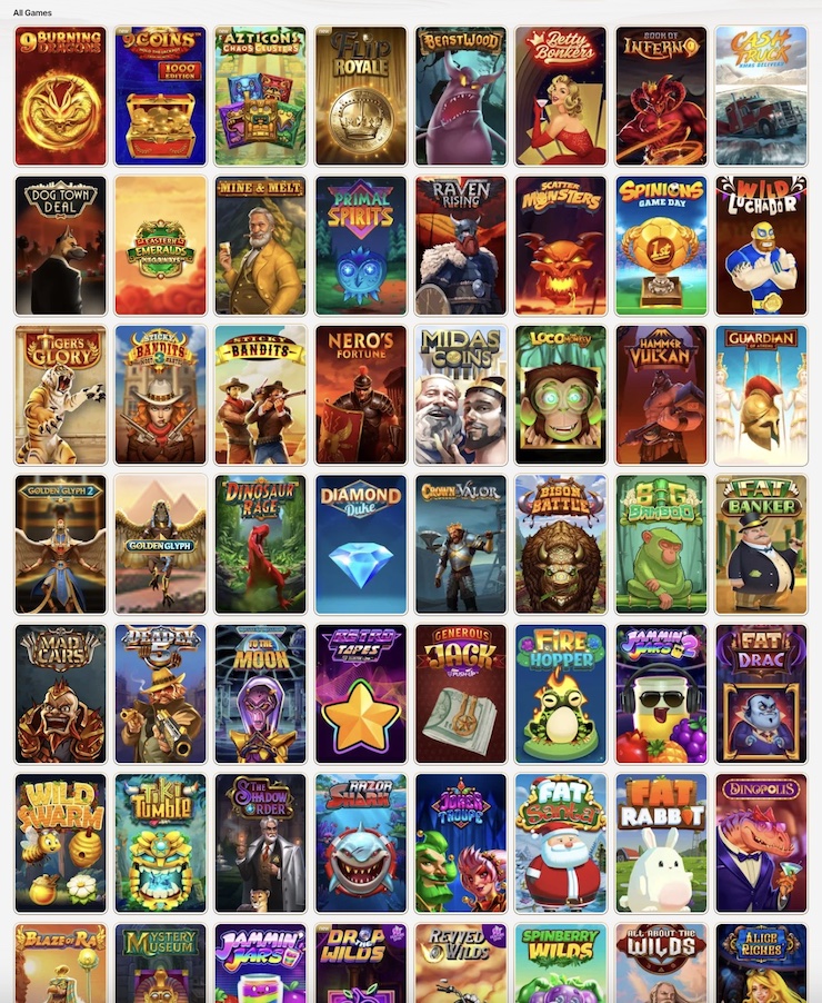 Slots at Tooniebet Casino Ontario