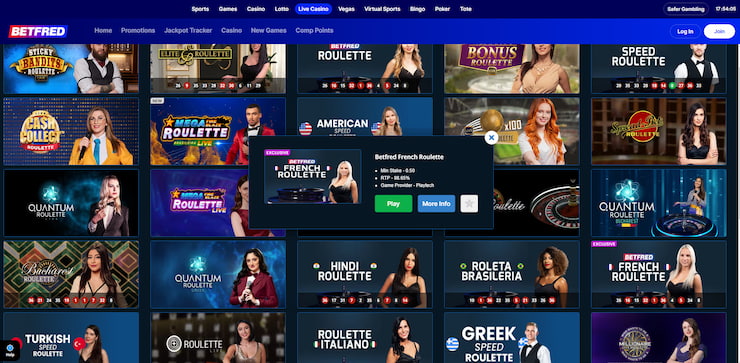 More detailed look at Betfred's French Roulette game, a staple of many of the best UK roulette sites