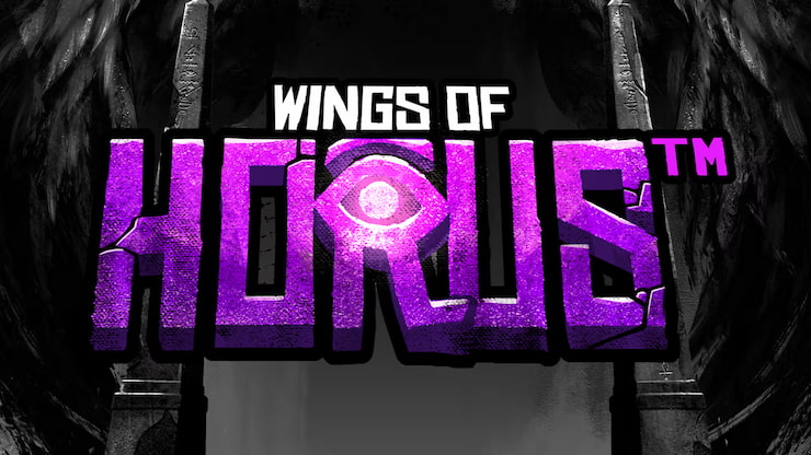 An image which highlights one of Hacksaw's most sought-after high-volatility games, Wings of Horus