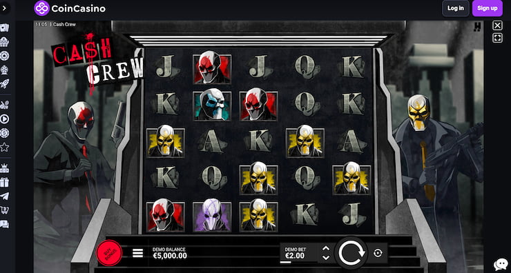 A look at the major Cash Crew slot payables and reels