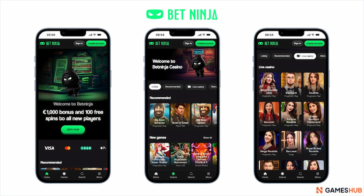 More detailed look at Bet Ninja, a titan among other Ontario online casinos for its live and table game selection