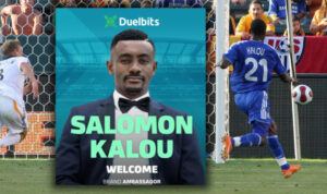 Former Chelsea Star Salomon Kalou Signs For Duelbits As Football Ambassador