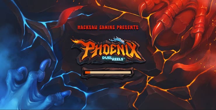 The Phoenix DuelReels slot review page image.