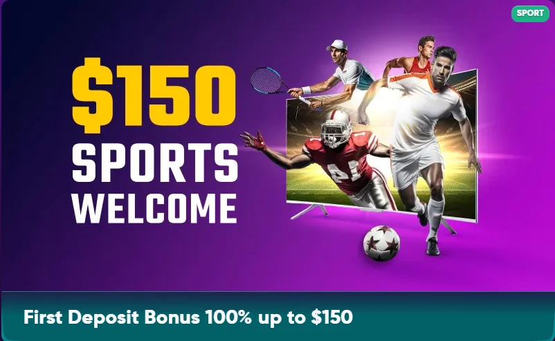 An image showing the sports welcome bonus available at Kingmaker