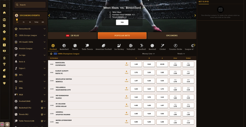An image of Lizaro Sportsbook
