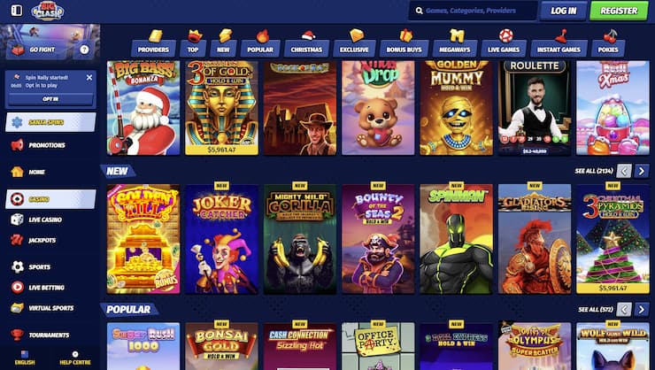 A snapshot of the most popular pokier at BigClash.