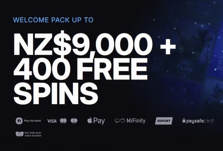 An image showing casino welcome bonus at Skycrown.