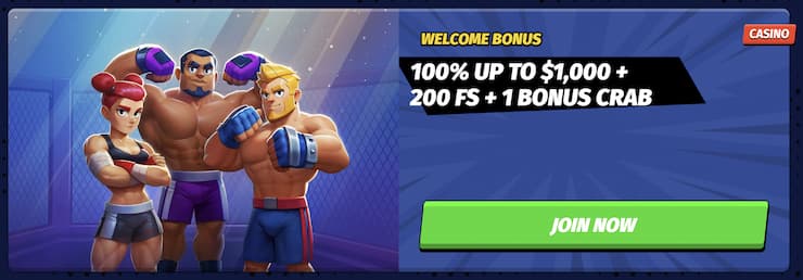 An image showing BigClash casino welcome bonus available to Kiwi players.