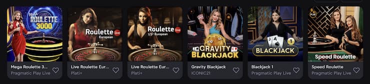 An image showing Rockwin live dealer casino games available to Kiwi players.