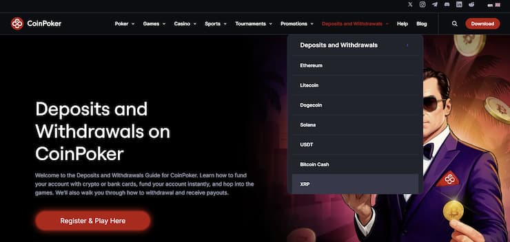 An overview of payment services at CoinPoker.