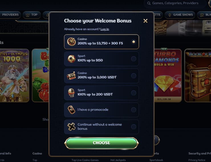 A snapshot of Millioner registration page.