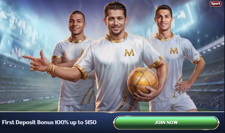 An overview of sports welcome bonus at Millioner.