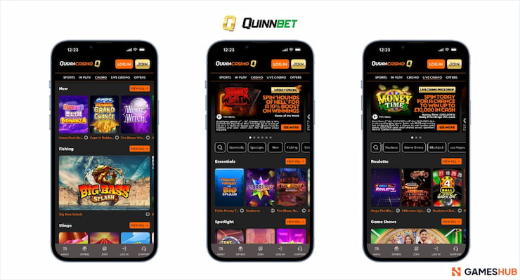 QuinnBet Playtech Games