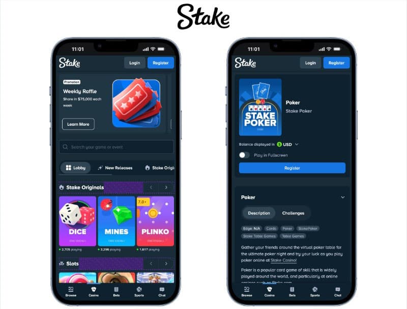 Stake Poker