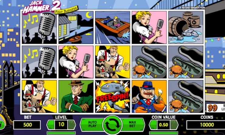 NetEnt Casino Slot Jack Hammer 2 