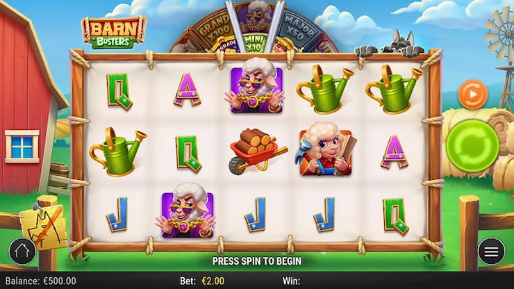 Barn Busters new slot from Play'n GO