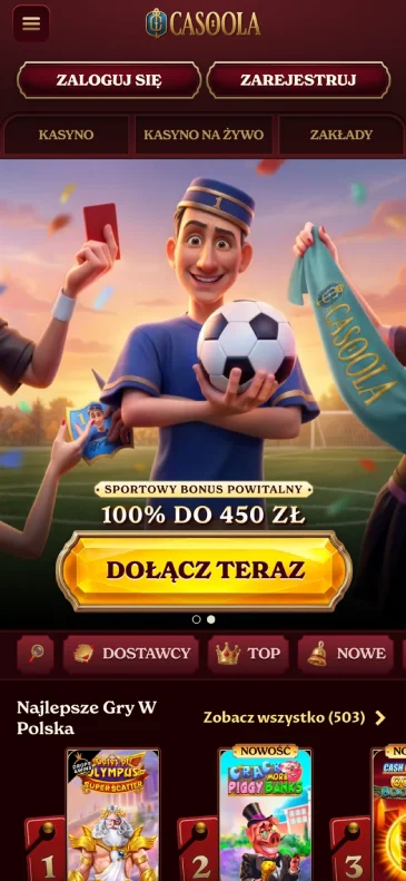 Casoola - najlepsze kasyno online