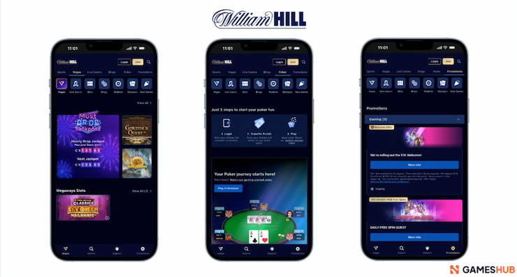 William Hill Casino a top UK IGT casino.