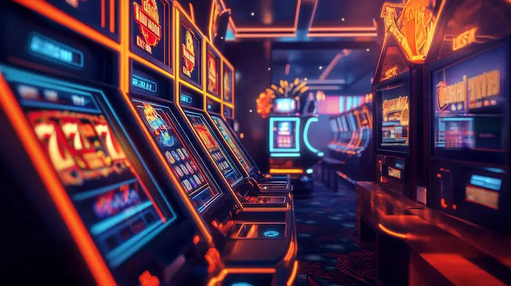 The game lobby of a UK casino offering play without upfront identification.