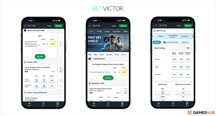 BetVictor Pay by Phone betting sites