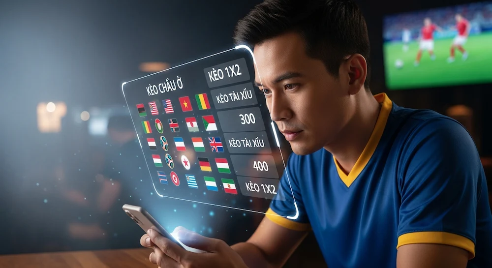 Kèo Tài Xỉu và Kèo 1x2 Tại World Cup 2026