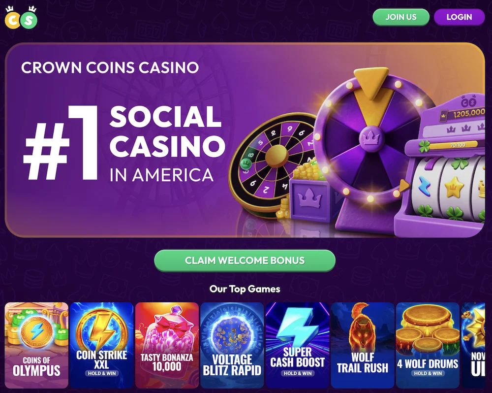 Crown Coin Casino game library