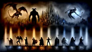 Six new heroes stand before supernatural Patron entities in Deadlock's gothic urban arena