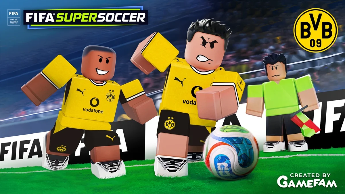 Borussia Dortmund’s new kit is debuting in Roblox FIFA Super Soccer before the team even wears it