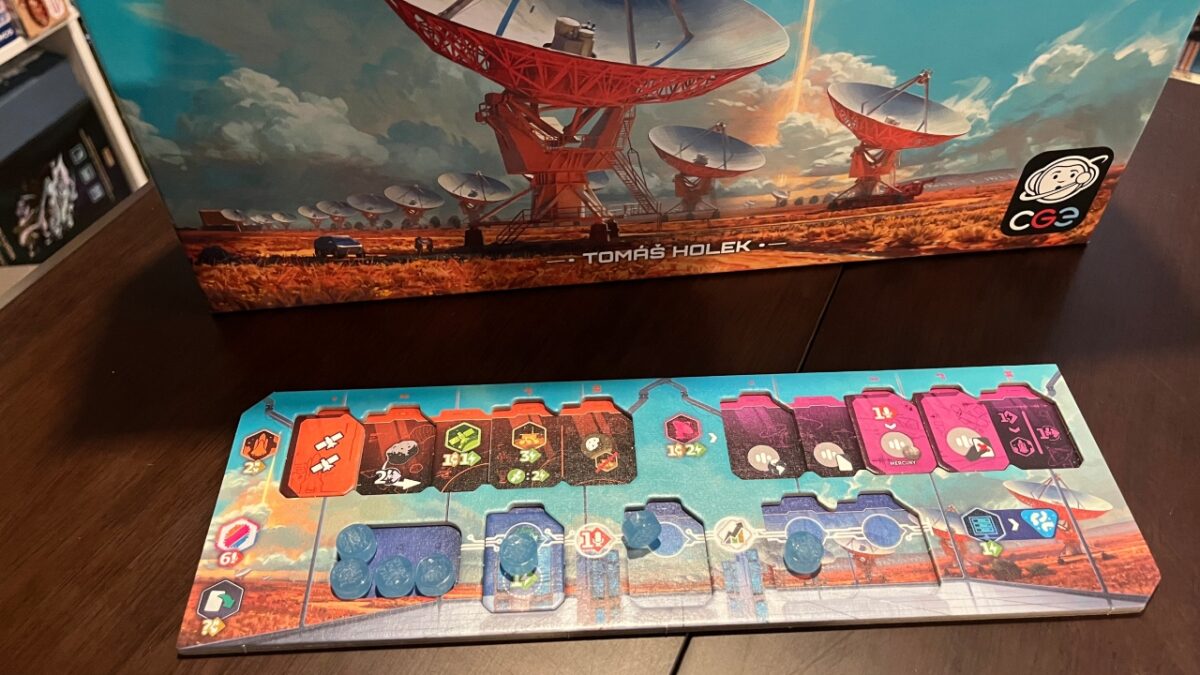 SETI board game review &ndash; Extra-terrestrial exploration